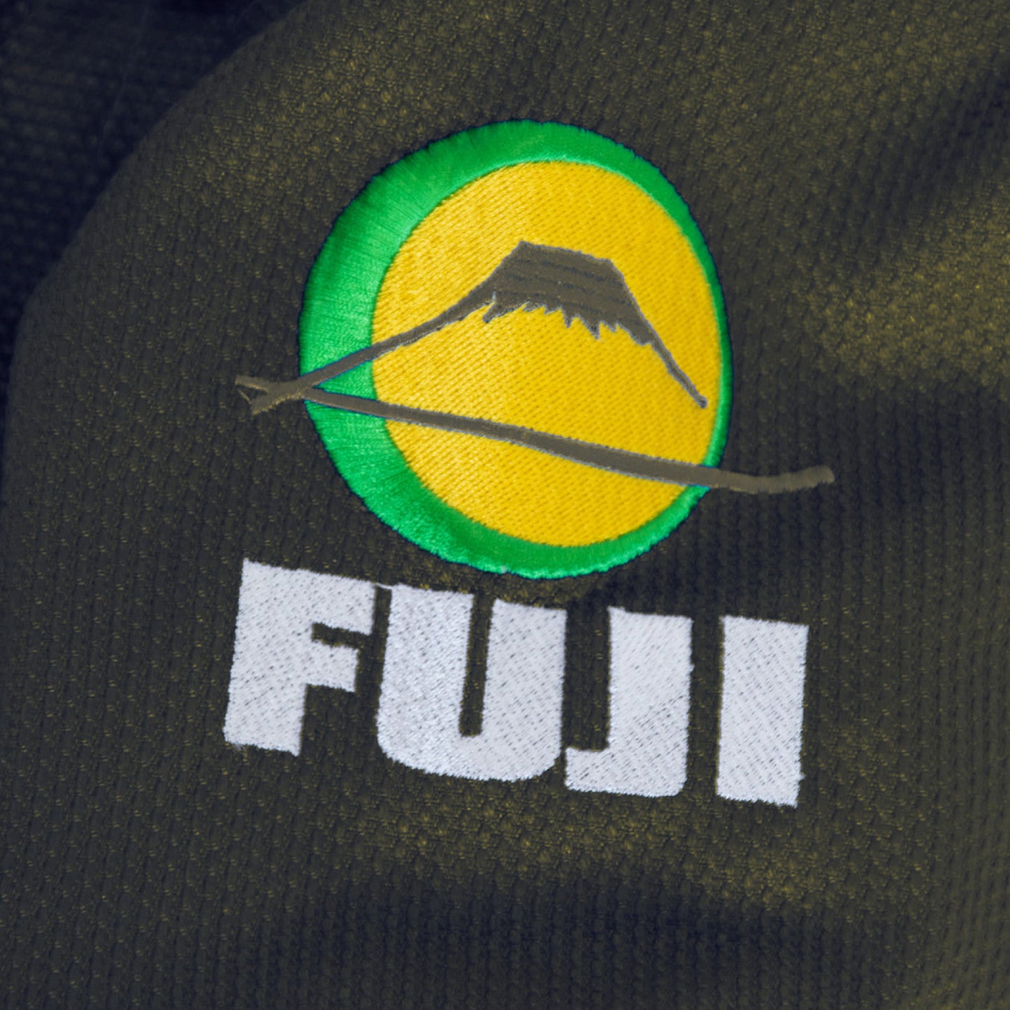 Fuji BJJ Gi - Brazilian Pride Edition with White Belt (Army Green) | FUJI OUTLET