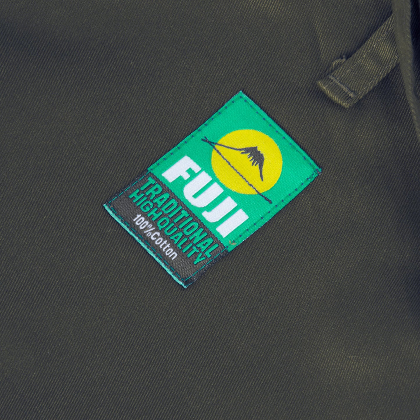 Fuji BJJ Gi - Brazilian Pride Edition with White Belt (Army Green) | FUJI OUTLET