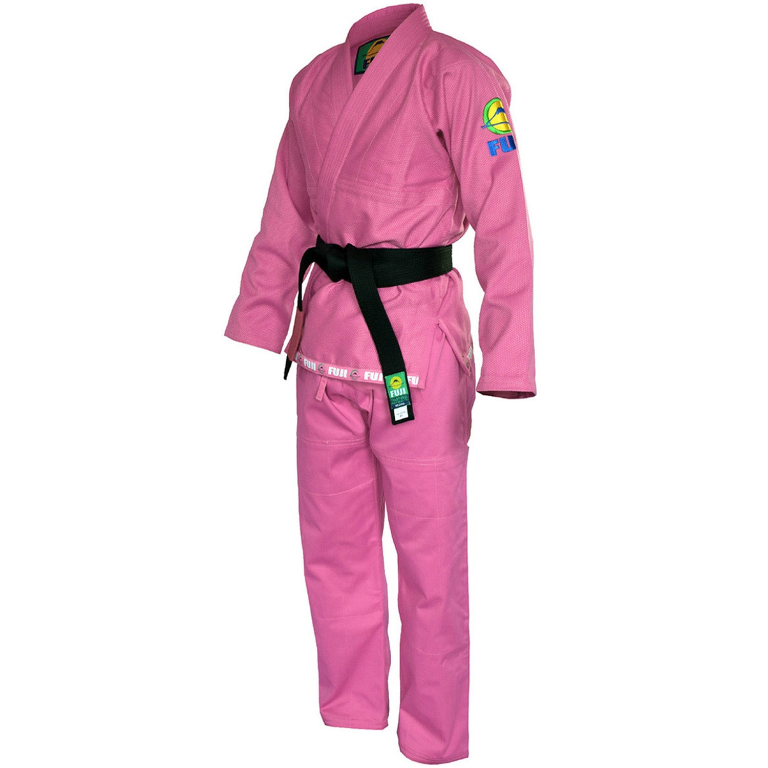 Fuji BJJ Gi - Brazilian Pride Edition with White Belt (Pink) | FUJI OUTLET