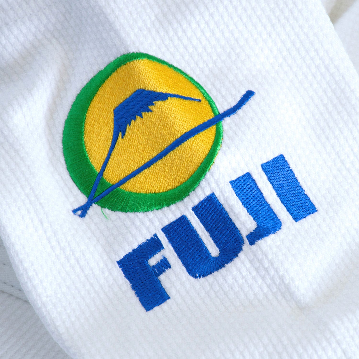 Fuji BJJ Gi - Brazilian Pride Edition with White Belt (White) | FUJI OUTLET