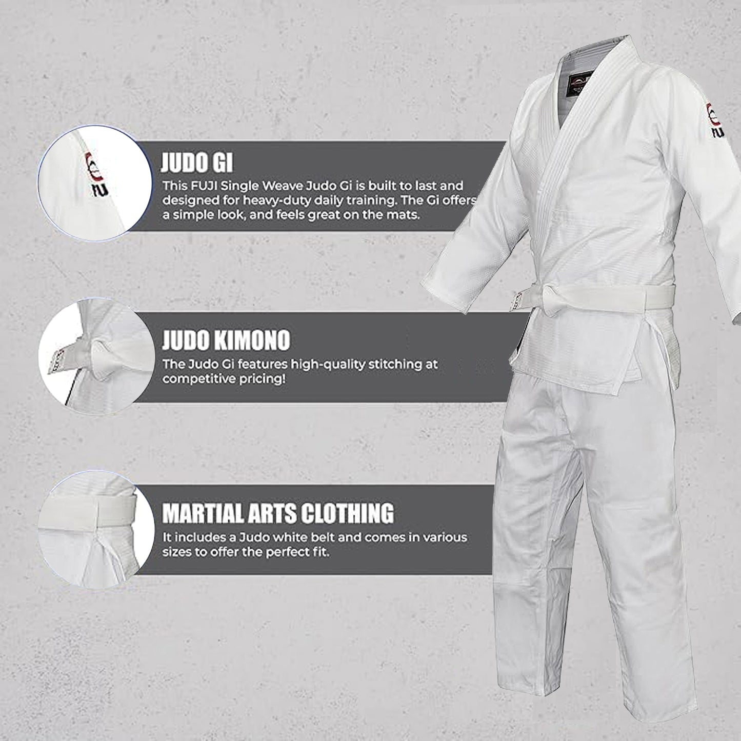 Single Weave Judogi - FUJI OUTLET